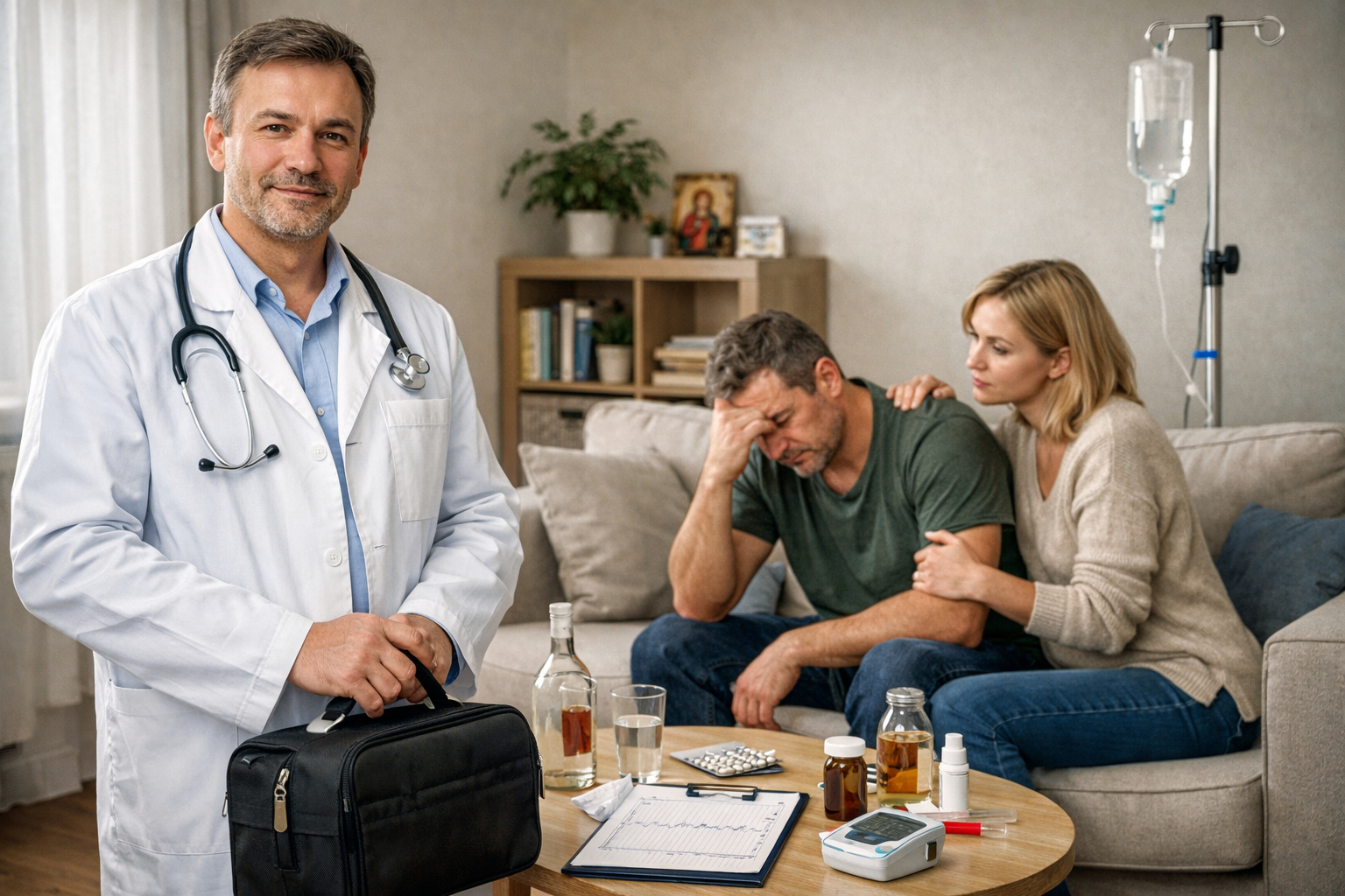 Когда после запоя нужно вызывать нарколога: важные признаки